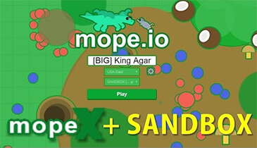 Mope.io Sandbox Gameplay